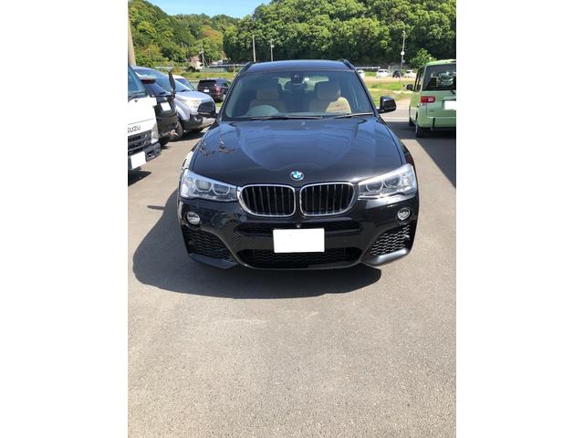 BMW X3 修理【徳島市　傷へこみ直し　板金　塗装　車検　整備　メンテナンス　山崎ボデーワークス】