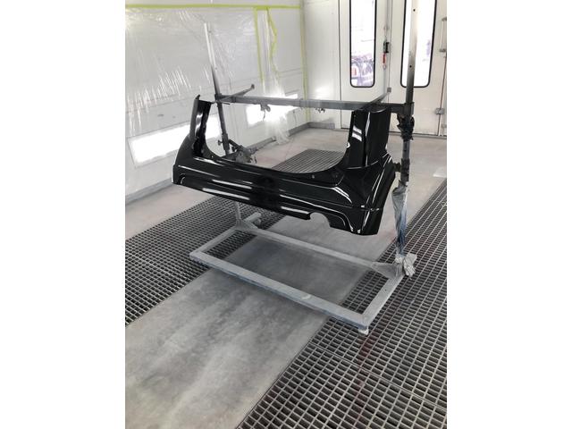 ゼスト　スパーク　リアバンパー修理【徳島市　傷へこみ直し　板金　塗装　車検　整備　メンテナンス　山崎ボデーワークス】