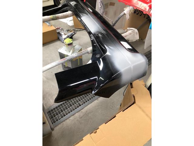 ゼスト　スパーク　リアバンパー修理【徳島市　傷へこみ直し　板金　塗装　車検　整備　メンテナンス　山崎ボデーワークス】