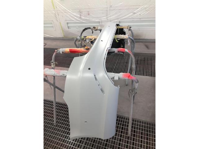 メルセデスベンツ　Eクラス　リアバンパー修理【徳島市　板金　塗装　車検　整備　メンテナンス　山崎ボデーワークス】