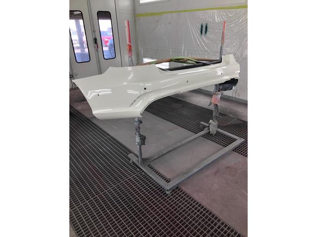 メルセデスベンツ　Eクラス　リアバンパー修理【徳島市　板金　塗装　車検　整備　メンテナンス　山崎ボデーワークス】