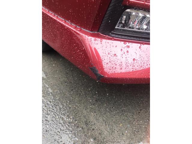 日産　セレナ　フロントバンパー修理【徳島市　傷へこみ直し　板金　塗装　車検　整備　メンテナンス　山崎ボデーワークス】