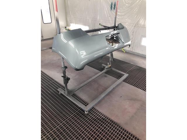 トヨタ　ヴィッツ　リアバンパー・左リアテールランプ【徳島市　傷へこみ直し　板金　塗装　車検　整備　メンテナンス　山崎ボデーワークス】