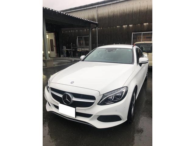 メルセデスベンツ　左フロントフェンダー・サイドステップ修理【徳島市　傷へこみ直し　板金　塗装　車検　整備　メンテナンス　山崎ボデーワークス】