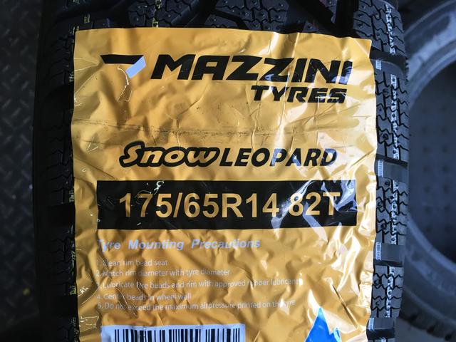 スイフト MAZZINI SNOW LEOPARD 175/65R14 スタッドレスタイヤ 持ち込み タイヤ交換 箱根｜グーネットピット