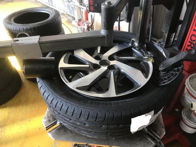 持ち込タイヤ交換可能 小田原 スタッドレスタイヤ 冬用タイヤ 195/65R15 155/65R14 マフラー　ダウンサス