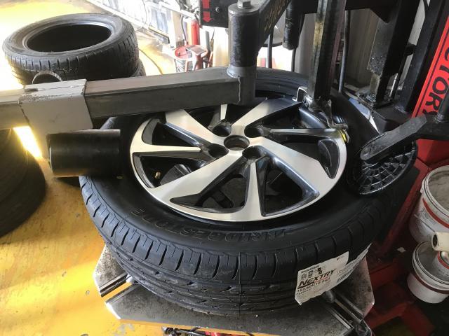 タント LA650S ネット通販で購入したタイヤ 持ち込み交換できます 小田原市