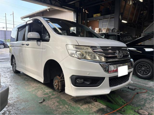 ホンダ　ステップワゴンスパーダ　パンク
新居浜・西条・四国中央