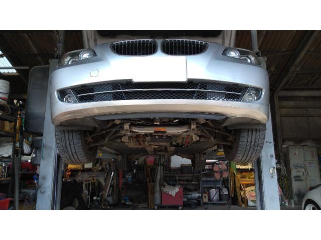 BMW525i オイル漏れ修理