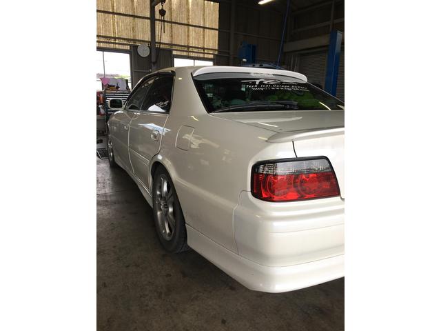 フロントアッパーアームの部品持込交換【JZX100 チェイサー】