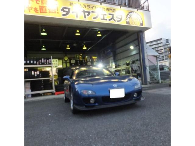 マツダRX-7のタイヤ交換＠タイヤフェスタ大和店