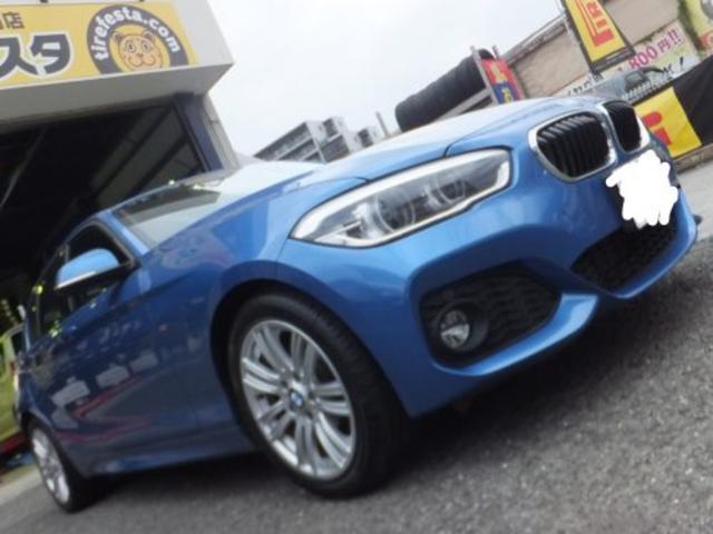 BMW118dのタイヤ交換＠タイヤフェスタ大和店