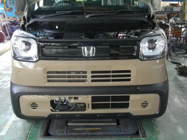 ホンダ　Ｎ－ＢＯＸ Joy　フロントグリル交換・フォグランプ取付