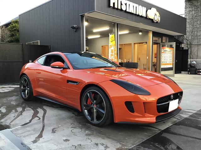 ジャガー　　F-TYPE 　タイヤ交換　20インチ　四日市