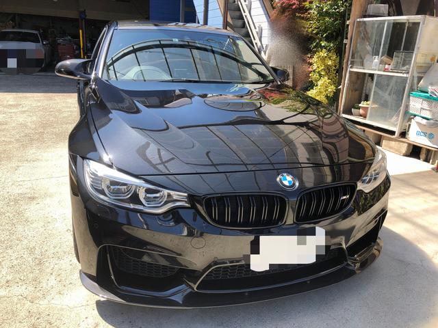 BMW M3 (F80)グリル・サイドグリル・エンジンスタートスイッチ交換作業実施 ／車検・整備・見積もりもお任せ下さい！足立区・葛飾区・北区・荒川区・板橋区、埼玉県川口市、八潮市、他地域のお客様も大歓迎です！