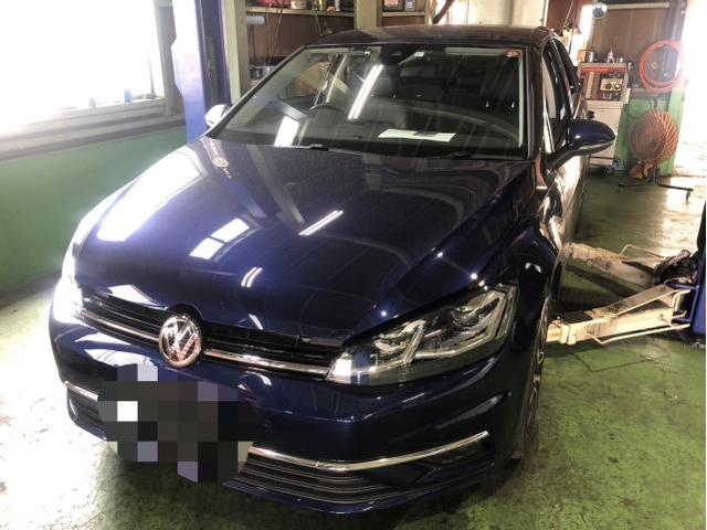 VW ゴルフ 法定点検作業実施 ／車検・整備・見積もりもお任せ下さい！足立区・北区・葛飾区・荒川区・板橋区、埼玉県川口市、他地域のお客様も大歓迎です！