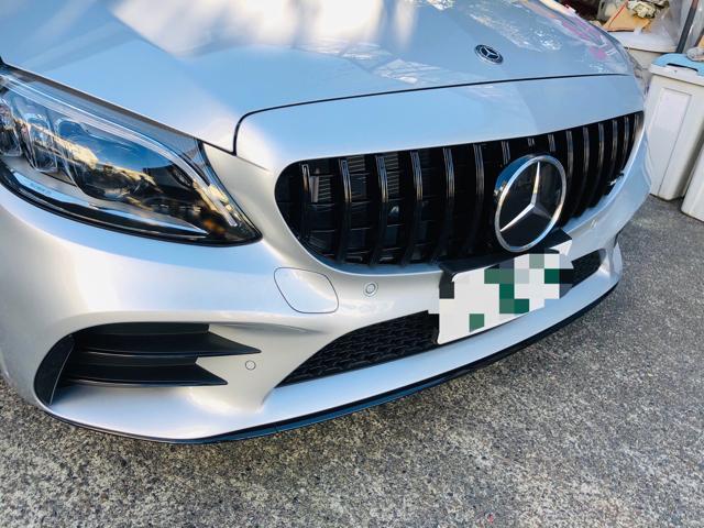 メルセデスAMG C43(W205)フロントグリル交換作業実施 メルセデスAMG C43(W205)フロントグリル交換作業実施