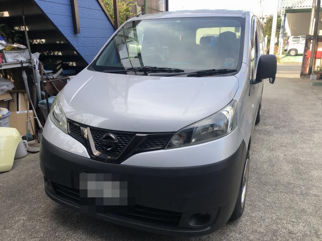 日産 NV200 足回り異音点検・スタビライザーリンク交換作業実施 ／車検・整備・見積もりもお任せ下さい！足立区・北区・荒川区・板橋区、埼玉県川口市、八潮市、他地域のお客様も大歓迎です！