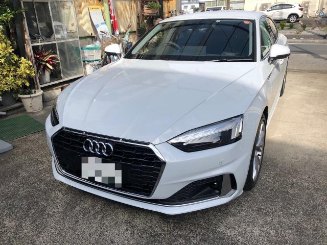 アウディ A5 ドライブレコーダー取り付け作業実施 ／車検・整備・見積もりもお任せ下さい！足立区・葛飾区・北区・荒川区・板橋区・江戸川区・江東区、埼玉県川口市、鳩ケ谷、八潮市、他地域のお客様も大歓迎です！