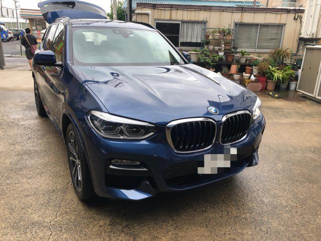 BMW X3 (G01) ドライブレコーダーの取り付け作業実施 ／車検・整備・見積もりもお任せ下さい！足立区・葛飾区・北区・荒川区・板橋区、埼玉県川口市、八潮市、他地域のお客様も大歓迎です！