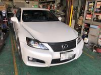 LEXUS IS F DXCEL ブレーキパッド ディスクローター交換 レクサス