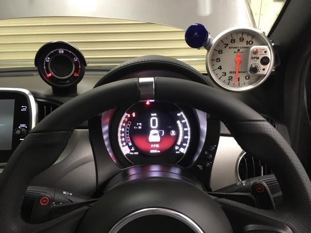 アバルト Abarth 595 500 フィアット Fiat タコメーター 取り付け グーネットピット