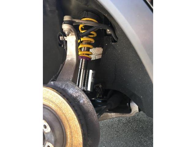 Porsche ポルシェ Cayenne カイエン KW ver3 車高調 取り付け Porsche ポルシェ Cayenne カイエン KW ver3 車高調 取り付け