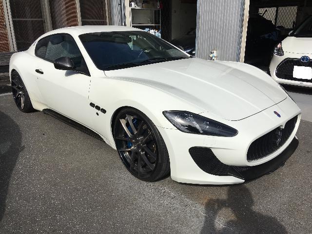 Maserati マセラティ GranTurismo グランツーリズモ 2DIN ナビ 加工 取り付け