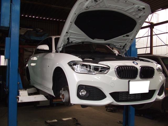 BMW  118d  1S20  　ディーゼルエンジン　車検　整備　