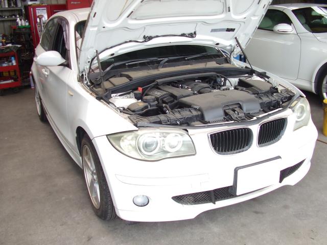 BMW 　 118i  　 UF18        オイル交換　０W－３０　プロステージS