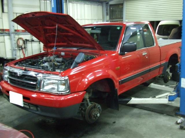 マツダ プロシード2.6 キャブプラス 4WD　 車検　整備　12ヶ月点検　カスタム　茅ヶ崎