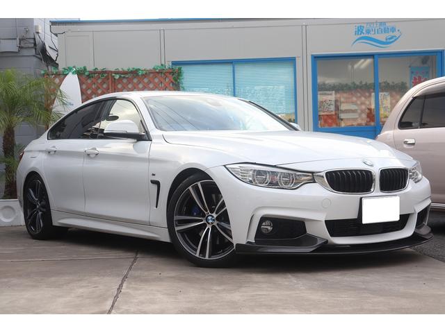 BMW   420i   4A20   グランクーペ　　ローダウンスプリング交換　H&Rスプリング　ローダウン　カスタム　茅ヶ崎