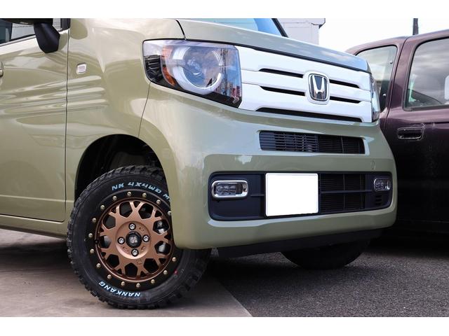 ホンダ　N-VAN　JJ1　リフトアップサス交換　リフトUP　タイヤ交換　カスタム　湘南　茅ヶ崎