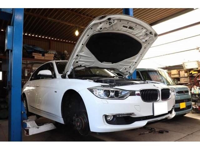 BMW  328i  3シリーズ　3A20  フロントブレーキローター　フロントブレーキパッド　ブレーキセンサー　DIXCEL　ディクセル　持込　交換　湘南　茅ヶ崎