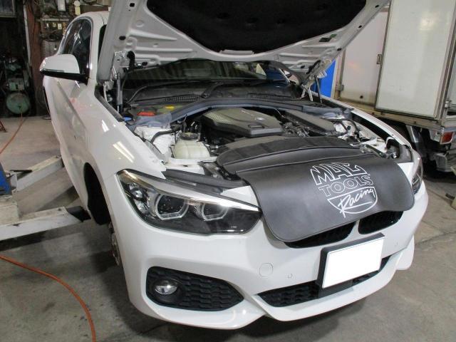 BMW　118i　1S20　車検　継続検査　法定２４ケ月点検　点検整備　認証工場　WAKO'S　４CTS　ディーゼル　湘南　茅ヶ崎　藤沢