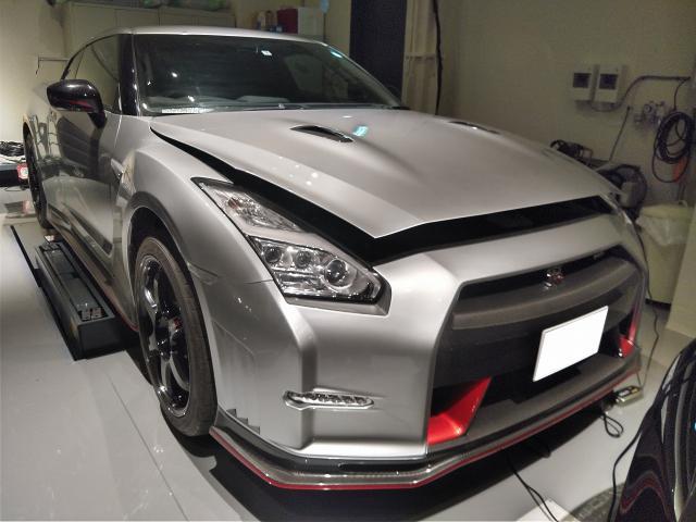 日産　GT-R　NISMO　R35　ニスモ　チタンマフラー　取付　施行　アップデート　カスタム　８００馬力　湘南　茅ヶ崎市　藤沢市