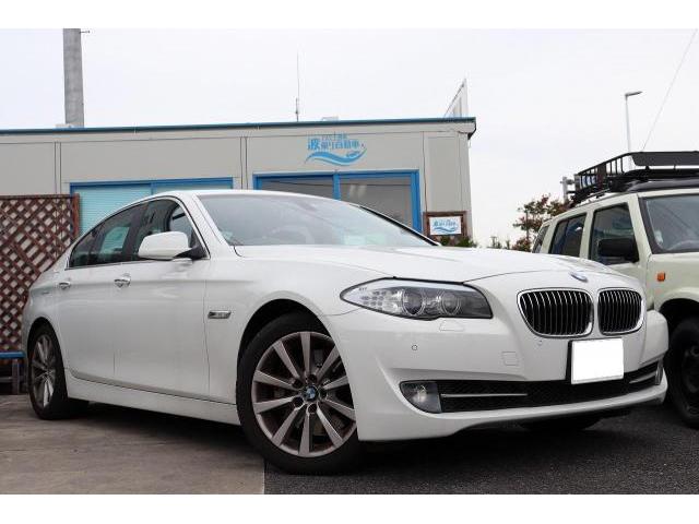 ＢＭＷ　535i  FR35  エンジンオイル交換　持込　オイルエレメント持込み　ドレンＧ／Ｋ　持込　　湘南　茅ヶ崎市　アスリート湘南波乗り自動車