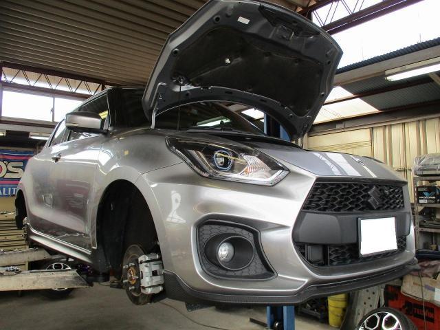 スズキ スイフトスポーツ ZC33S SWK ローダウサス交換 スズキ スイフトスポーツ ZC33S SWK ローダウサス交換