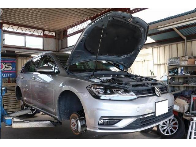 VW　AUCJZ　CJZ　輸入車　車検　継続車検一式　エンジンオイル交換　オイルエレメント　ワイパーブレード交換　ボンネット　板金　塗装　修理　キズへこみ　湘南　茅ヶ崎市　スズキファクトリー