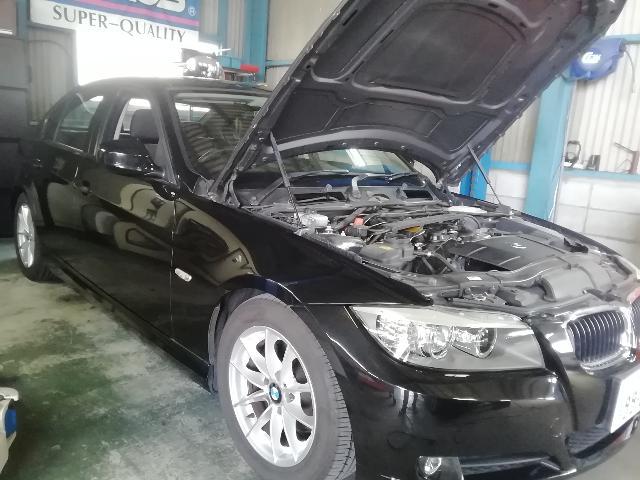 BMW320i エンジンチェックランプ点灯修理　1年点検　　