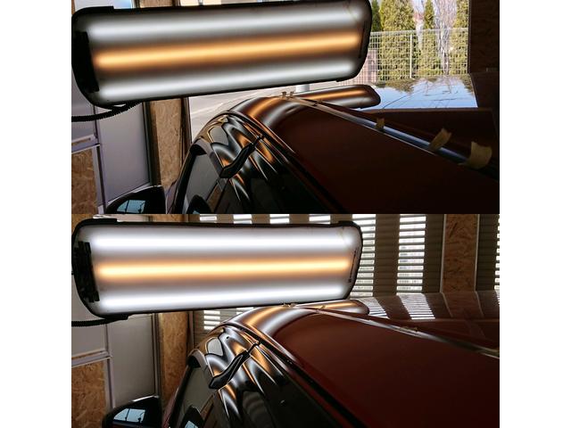 ホンダ フィットRSの両側ルーフサイドピラーのデントリペア