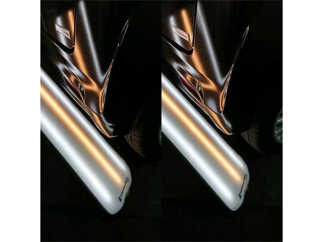 ホンダ N-BOXスラッシュのリアバンパーのデントリペア