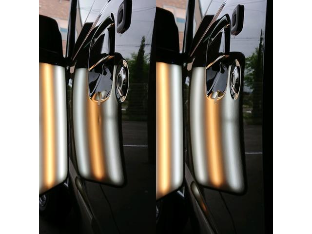 スズキ ジムニーのドアパネルの凹みのデントリペア