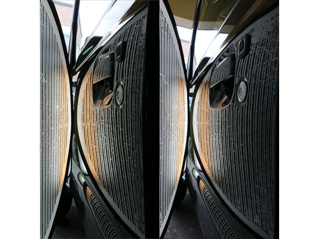 スズキ ジムニーのドアパネルの凹みのデントリペア