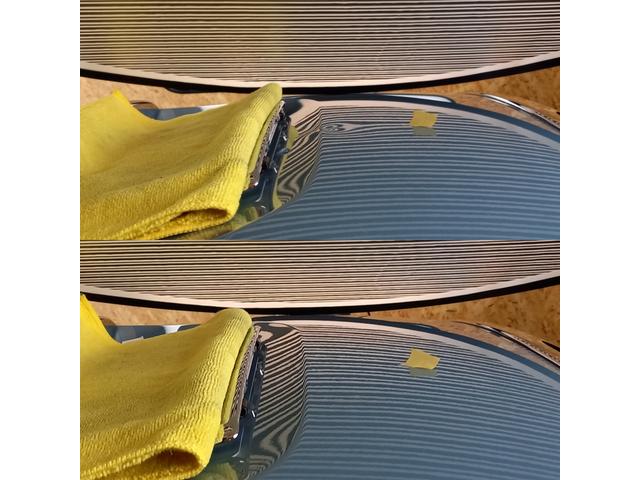 ホンダ フリードハイブリッドのバックドアパネルの凹みのデントリペア