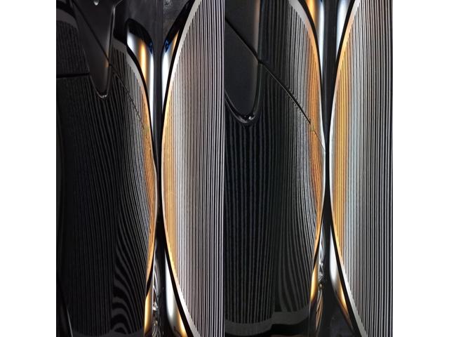 マツダ AZワゴンの右クォーターパネル、両側フロントフェンダー、左リアドアのデントリペア