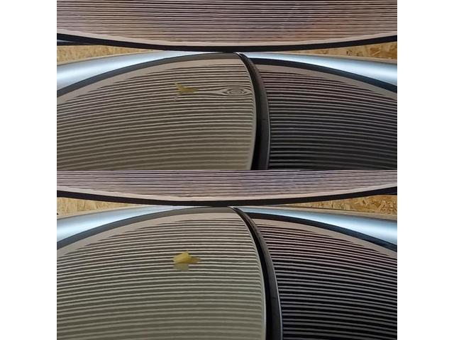トヨタ プレミオのルーフパネルの凹みのデントリペア