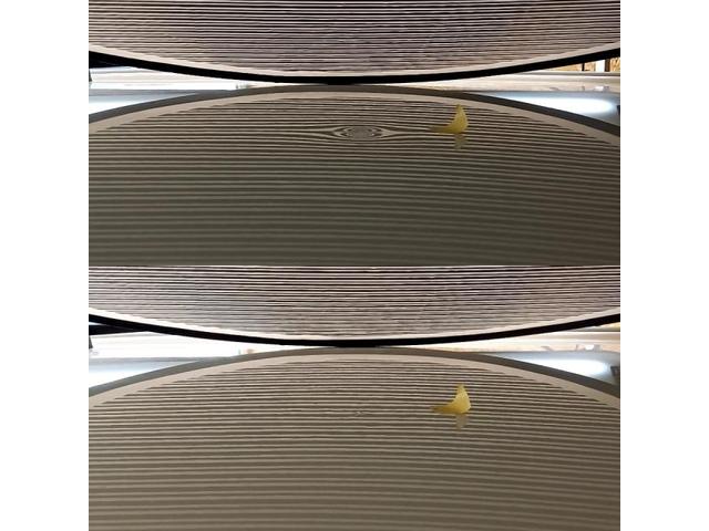 ダイハツ タントのルーフパネルの凹みのデントリペア