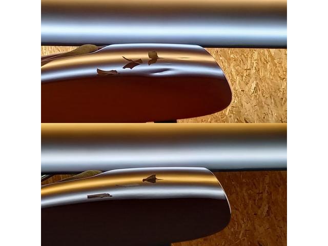 スズキ ソリオバンディットのバックドアのデントリペア