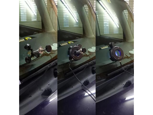 ダイハツ タントカスタムのフロントガラスのウィンドリペア